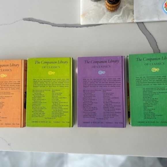 Vintage 1963 Companion Library l Four Classics l Hard Cover - Picture 7 of 7